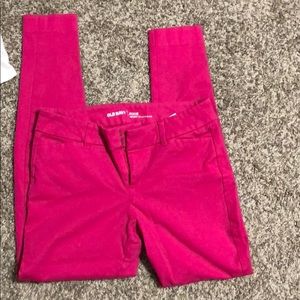 Old navy pink pixie pants skinny